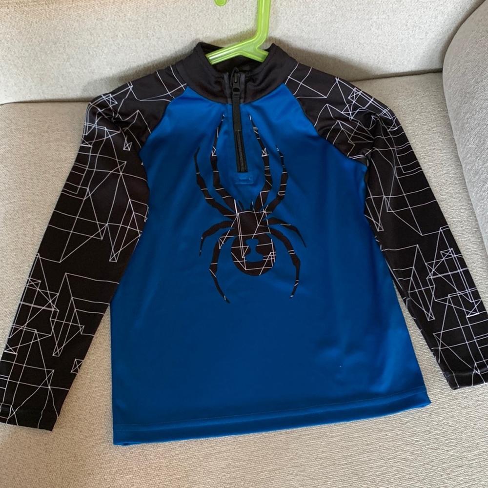 Spyder kids. 1/2- zip turtleneck. For winter sports